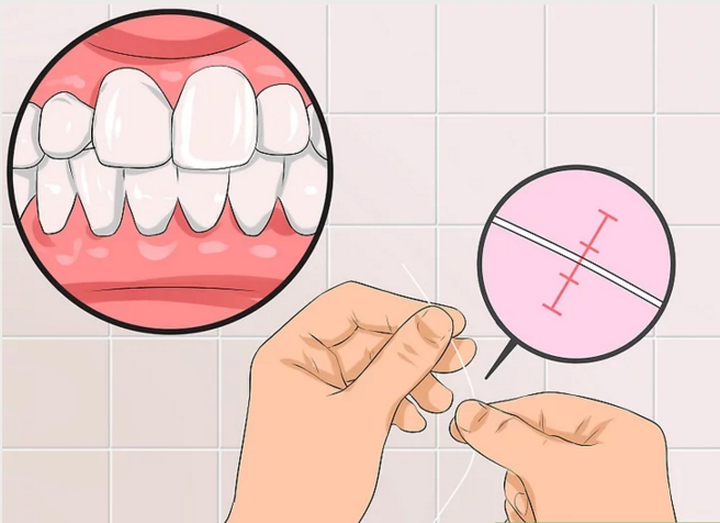 Зубная нить узкая